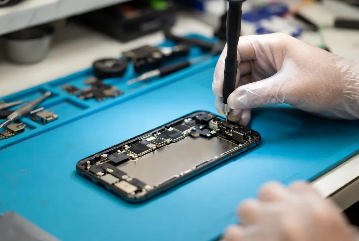 Ремонт контроллера зарядки iPhone XR